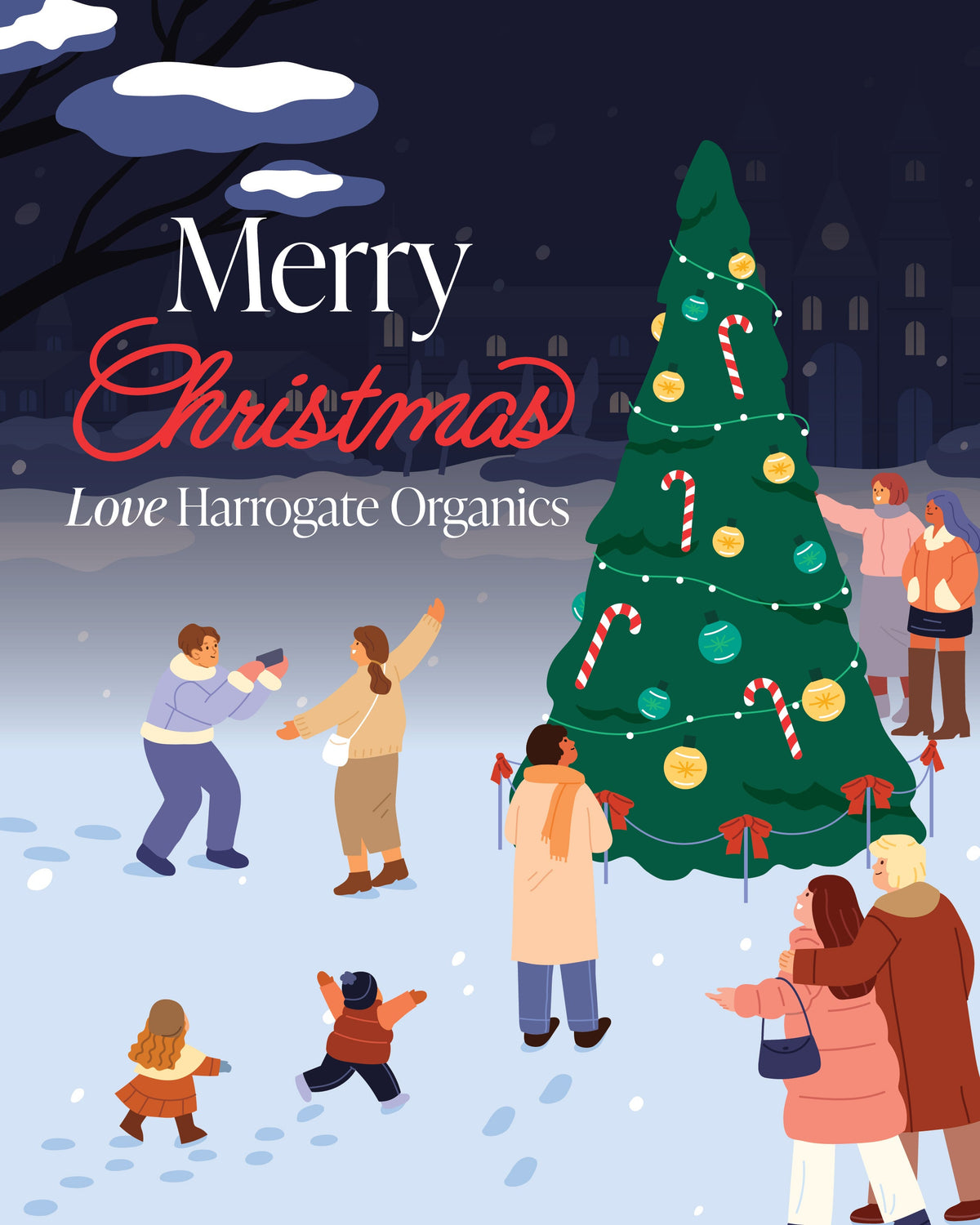 Happy Christmas from All of Us at Harrogate Organics