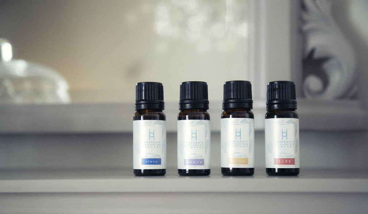 Re:lax - aromatherapy - Essential Oil Blends | Harrogate Organics Company