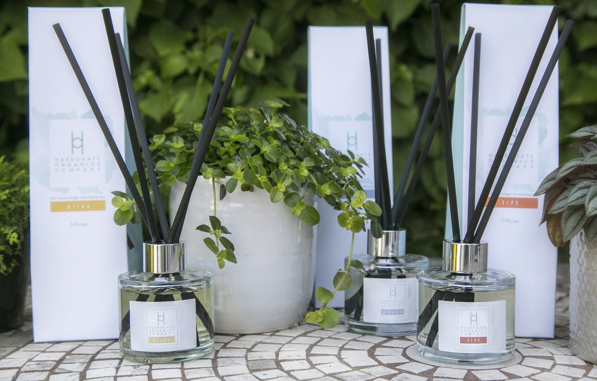 Re:lax - aromatherapy - Scent Diffusers | Harrogate Organics Company